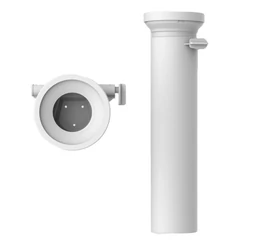 Racord wc cu clapeta de sens DN100 400mm SANIT 58.213.01 Racord wc cu clapeta de sens DN100 400mm SANIT 58.213.01