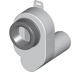 Sifon pisoar PP, evacuare orizontală, scurgere Ø 50 mm, LIV 195477