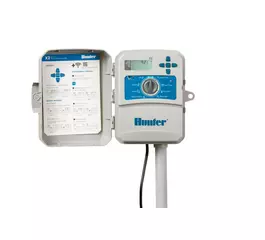 Controler de irigare exterior cu optiunea de conectare modul Wi-Fi pentru 8 zone Hunter X2 801-E