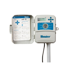 Controler de irigare exterior cu optiunea de conectare modul Wi-Fi pentru 6 zone Hunter X2 601-E
