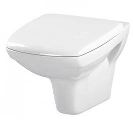 Set vas Wc suspendat Carina Clean On 550 cu capac wc CERSANIT