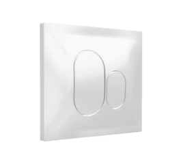 Buton actionare alb P01 pentru modul si rezervor WC incastrat GLADYS