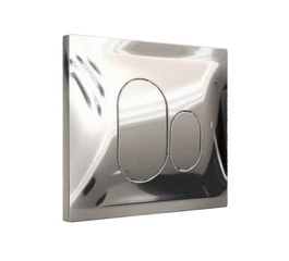 Buton actionare cromat lucios P01 pentru modul si rezervor WC incastrat GLADYS