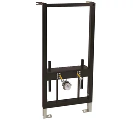 Modul bideu încastrabil LIV BASIC BD FRAME 07, 127 cm, cadru 40x40 mm, picioare reglabile 0–200 mm, cot scurgere pivotant DN 40/50, instalare universală, F5-0053-0251