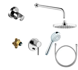 Pachet 7 in 1 baterii baie incastrate para dus cap de dus fix 386300576 BOZZ KLUDI Pachet 7 in 1 baterii baie incastrate para dus cap de dus fix 386300576 BOZZ KLUDI