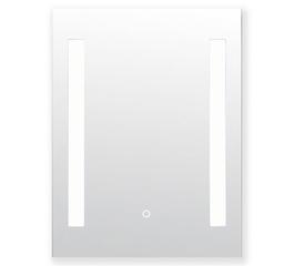 Oglinda de baie cu sistem de iluminare LED cu lumina rece 80 x 60 cm GLADYS
