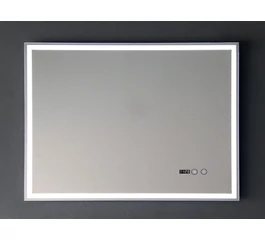 Oglinda forma patrata 80 x 60 cm cu iluminare de fundal LED CCT cu dezaburire GLADYS