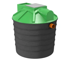 Fosă septică Eco-Bio Imhoff 5, polietilenă LLDPE, 1000 L, Ø110 mm, pentru 2-4 locuitori
