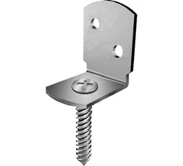 Element fixare zincata stalp panou "L" 40x30x30mm Element fixare zincata stalp panou "L" 40x30x30mm