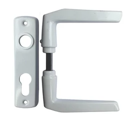 Maner usa interior aluminiu alb cu sild Y 55mm