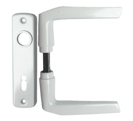 Maner usa interior aluminiu alb cu sild P 55mm