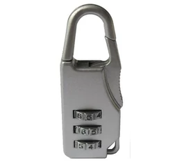 Lacat valiza aluminiu cu cifra 3 coduri