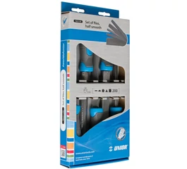 Set pile semifine 200 mm / 5 piese UNIOR Set pile semifine 200 mm / 5 piese UNIOR