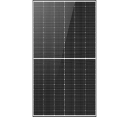 Panoul solar fotovoltaic monocristalin negru Half-Cut Cell 495 W LR5-66HIH-495M LONGi