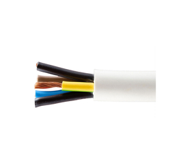 Cablu electric multifilar din cupru cu izolatie pvc, flexibil MYYM 5 x 0.75 mmp