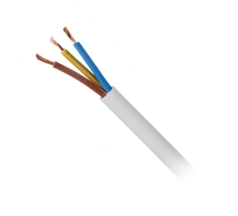 Cablu electric multifilar din cupru cu izolatie PVC, flexibil MYYM 3 x 1 mmp