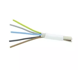 Cablu electric NYM-J 5 x 2.5, 0.3/0.5kV, din cupru, izolatie si manta PVC