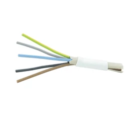 Resigilat: Cablu electric NYM-J 5 x 2.5, 0.3/0.5kV, din cupru, izolatie si manta PVC
