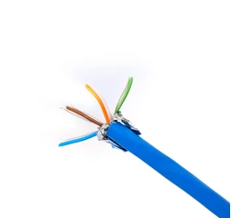 Cablu de date F/FTP CAT 6a 4X2XAWG23/1 SCHRACK 500m/tambur
