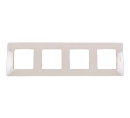 Rama cu 4 module orizontala, culoare bej