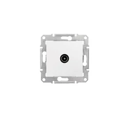 Priza TV pentru cablu coaxial intermediar,  SCHNEIDER, SEDNA Priza TV pentru cablu coaxial intermediar,  SCHNEIDER, SEDNA