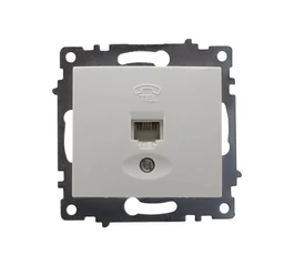 Priza simpla pentru linie telefon RJ11, 9206-63 SCHELDEN