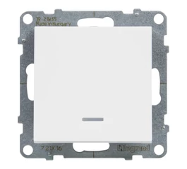 Intrerupator simplu cap scara cu LED 10A alb SUNO 721116 Legrand