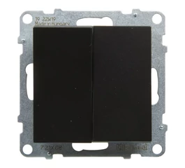 Intrerupator dublu cap scara 10A negru SUNO 721408 Legrand Intrerupator dublu cap scara 10A negru SUNO 721408 Legrand