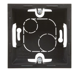 Doza montaj aparent 1 post negru SUNO 721494 Legrand