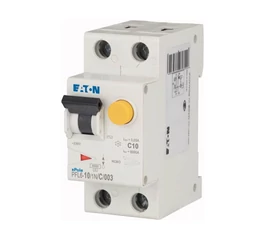 Disjunctor diferential 1P+N C10 6kA 30MA EATON PFL6-10/1N/C/003