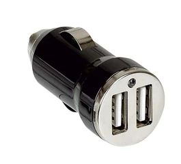 Incarcator auto dual USB, 2.1A, Legrand, 050682, negru