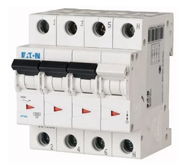 Disjunctor 3P+N C25A 6kA EATON PL6-C25/3N