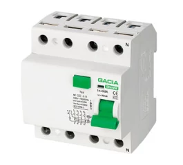 Intrerupator diferential 3P+N 40A/30MA GACIA