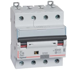 Disjunctor dif 4P C25 6kA AC 30mA DX3 LEGRAND 411188