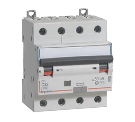 Disjunctor dif 4P C32 6kA AC 30mA DX3 LEGRAND 411189