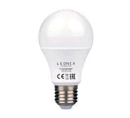 Bec LED, Lednex, forma clasica, E27, 11W, 1000 lumen, 20000 de ore, lumina neutra, ideal pentru living