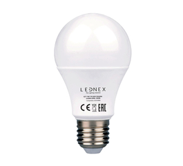 Bec LED, Lednex, forma clasica, E27, 11W, 1000 lumen, 20000 de ore, lumina neutra, ideal pentru living