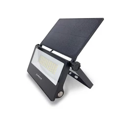 Reflector cu LED-uri Slim 20W 4000K 1800 lumeni cu senzor de miscare si panou fotovoltaic ASAL0276 ASALITE
