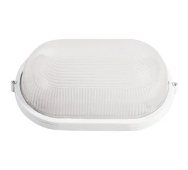 Lampa exterior 100 W oval alb Lampa exterior 100 W oval alb