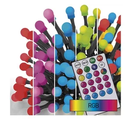 Lumini de Craciun cu LED-uri cirese - bile 10 m exterior si interior multicolor programabil 8 moduri IP44 D5AA01 EMOS Lumini de Craciun cu LED-uri cirese - bile 10 m exterior si interior multicolor programabil 8 moduri IP44 D5AA01 EMOS