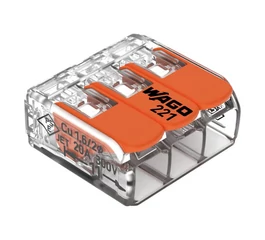 Clema WAGO 3 demontabila 0.22-6 mmp din seria 221-613