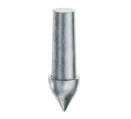 Vârf penetrare pentru electrod de împământare Ø16–20 mm, oțel turnat zincat la cald, OBO 1819 16-20 5450022