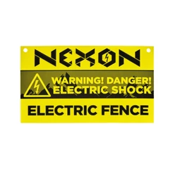Plăcuță de avertizare gard electric AVT01, NEXON
