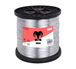 Sarma zincata gard electric DALTOR 1.3 mm 1000 m 180 kg cal. 2