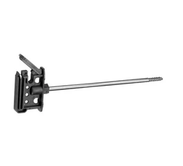 Izolator distanțare pentru bandă gard electric NEXON 20 cm, stâlpișor lemn