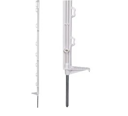 Stâlpișori plastic NEXON STANDARD pentru gard electric 5 bucăți