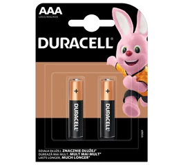 Set de 2 baterii alcaline AAA R3 DURACELL Set de 2 baterii alcaline AAA R3 DURACELL
