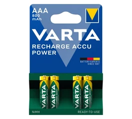 Set de 4 acumulatori AAA R3 Ni-MH 800 mA B4 VARTA