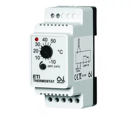 Termostat montabil pe sina ETI-1551 891551