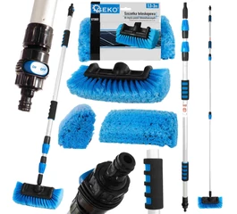 Perie telescopica pentru curatarea panourilor fotovoltaice 1,3 – 3 m G73881 GEKO